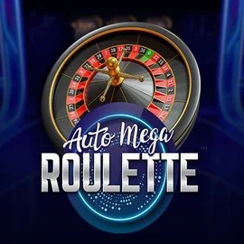 Auto Mega Roulette online game logo by Pragmatic Play on oranjepalace-casino.com