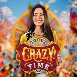 Crazy Time casino game by Evolution – featured logo at Oranje Palace Casino