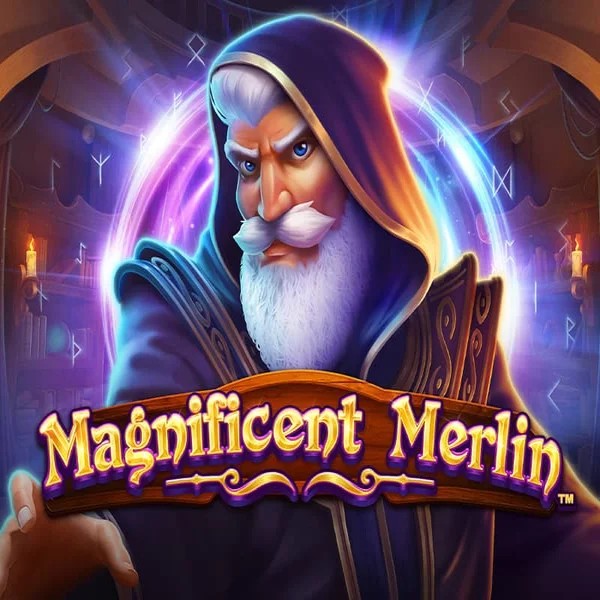 Try Magnificent Merlin slot by Greentube on oranjepalace-casino.com – logo image