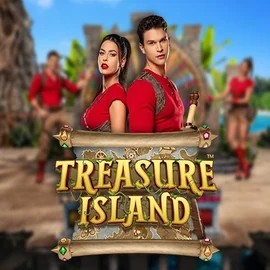 Treasure Island online game logo by Pragmatic Play on oranjepalace-casino.com