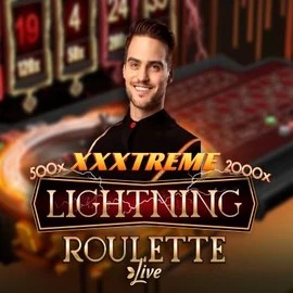 XXXtreme Lightning Roulette logo by Evolution at Oranje Palace Casino