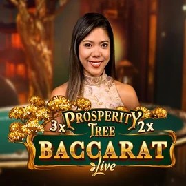 Prosperity Tree Baccarat casino game by Evolution – featured logo at Oranje Palace Casino